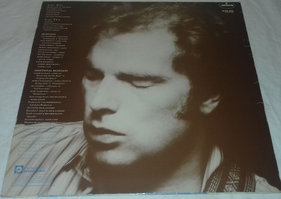Miniature : Van Morrison - Into The Music (LP, Album) (Mercury)