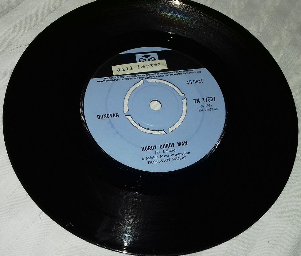 Donovan - Hurdy Gurdy Man (7", Single, 4 p) (Pye Records)