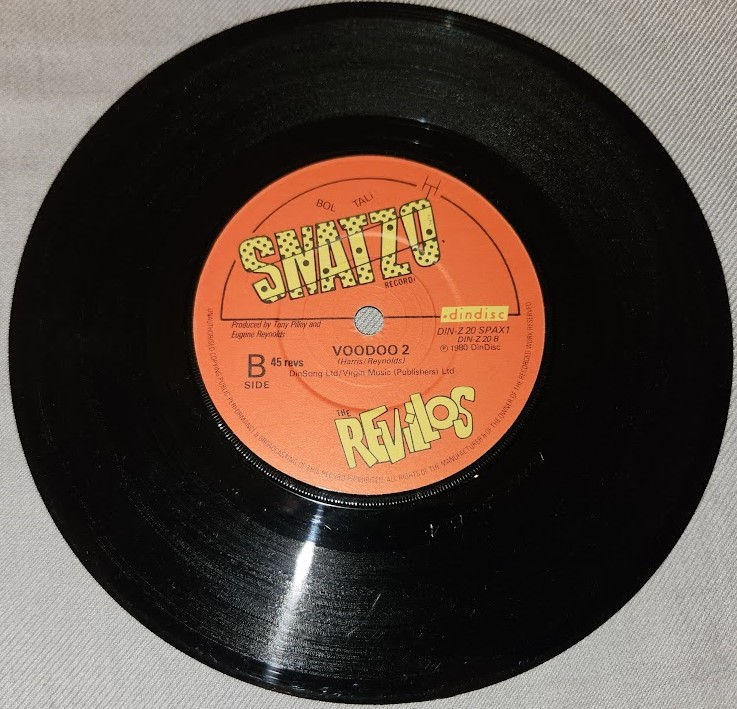 Miniatyrbild: The Revillos - Hungry For Love (7", Single) (Dindisc, Snatzo Recordi, Dindisc, S