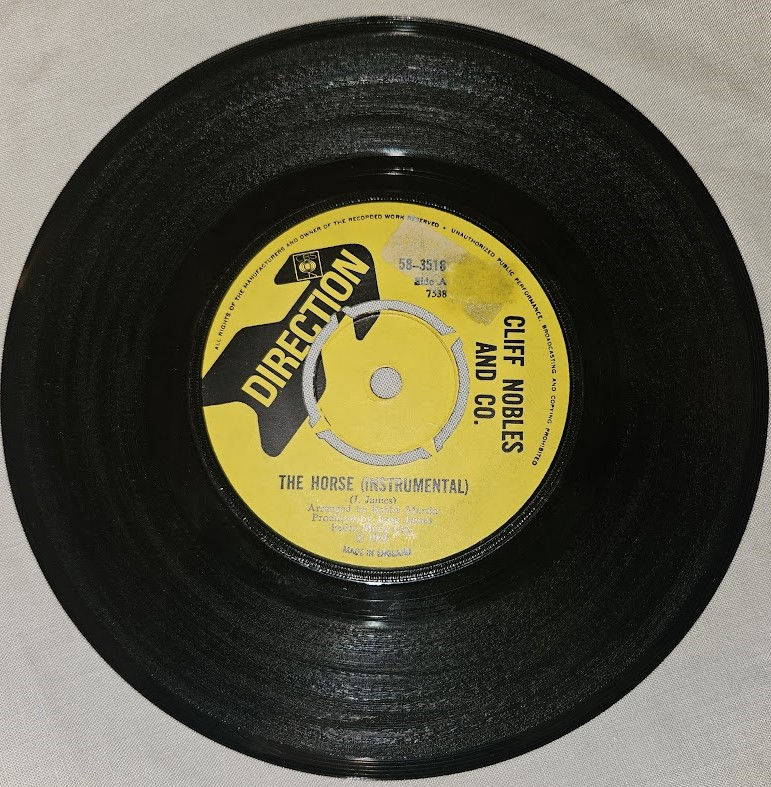 Cliff Nobles And Co.* - The Horse (Instrumental) / Love Is Alright (7", Single,