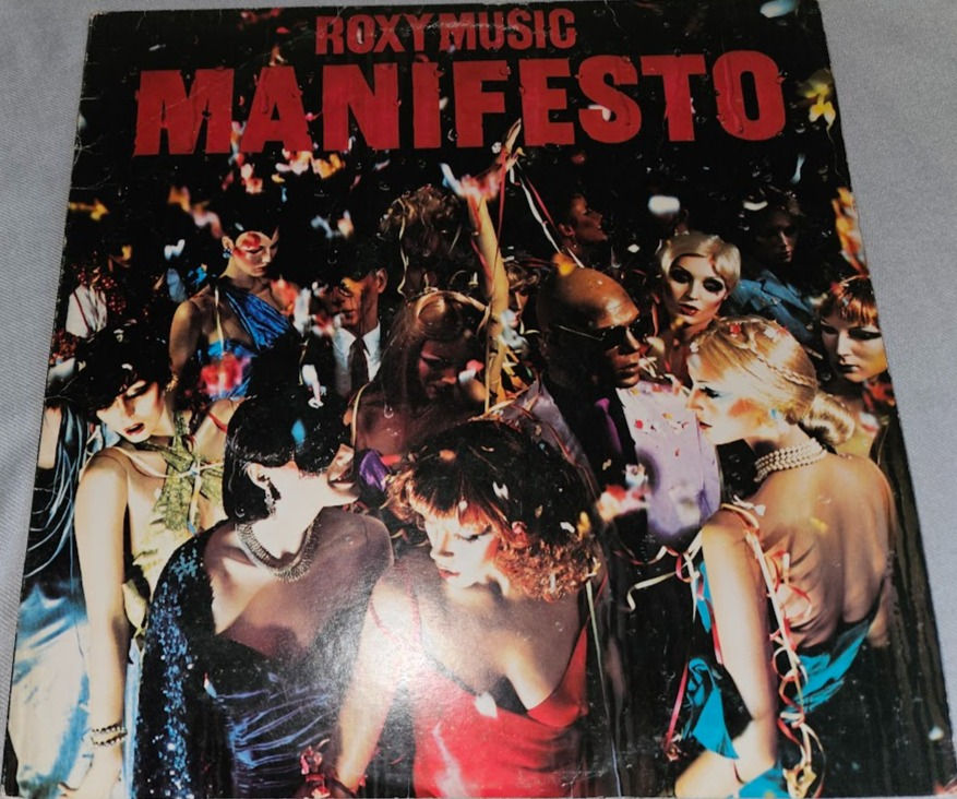Roxy Music - Manifesto (LP, Album, Red) (Polydor, Polydor)