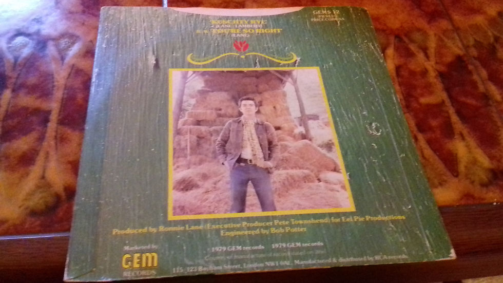 Thumbnail: Ronnie Lane - Kuschty Rye (7")