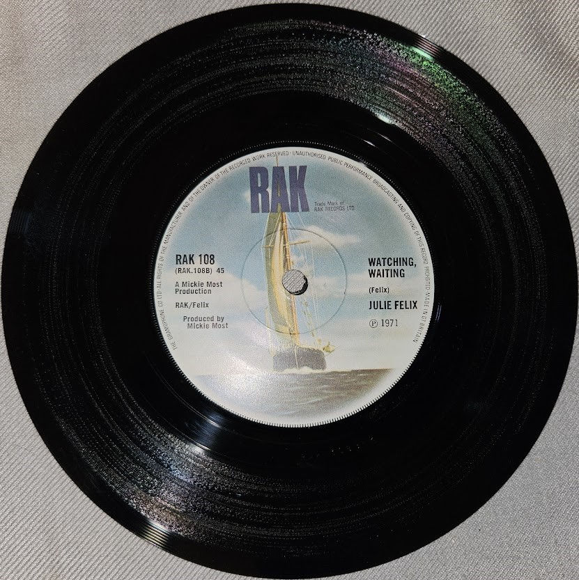 Miniatyrbild: Julie Felix - Snakeskin (7", Single) (RAK)