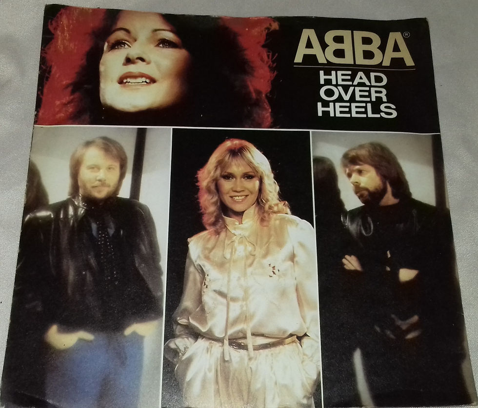 ABBA - Head Over Heels (7", Single, Inj) (Epic, Epic)