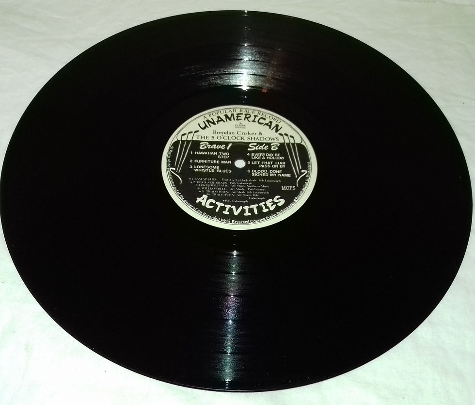Miniatura: Brendan Croker & The 5 O'Clock Shadows* - A Close Shave (LP, Album) (Unamerican