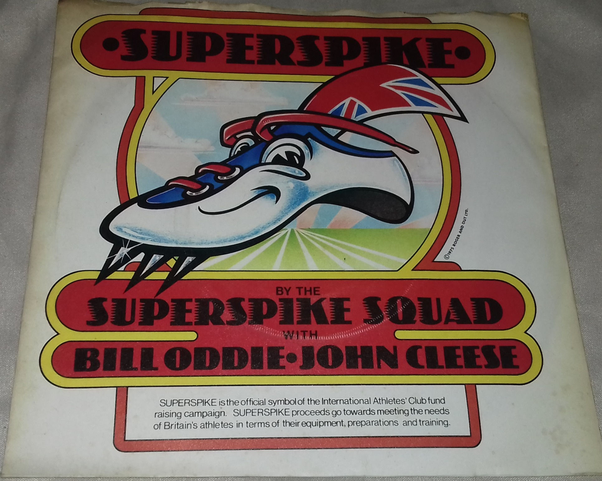 Bill Oddie And The Superspike Squad Featuring John Cleese - Superspike (7", Sing