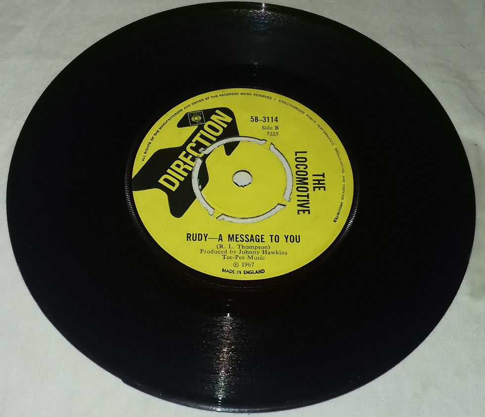 Miniatura: The Locomotive* - Broken Heart (7", Single) (Direction)