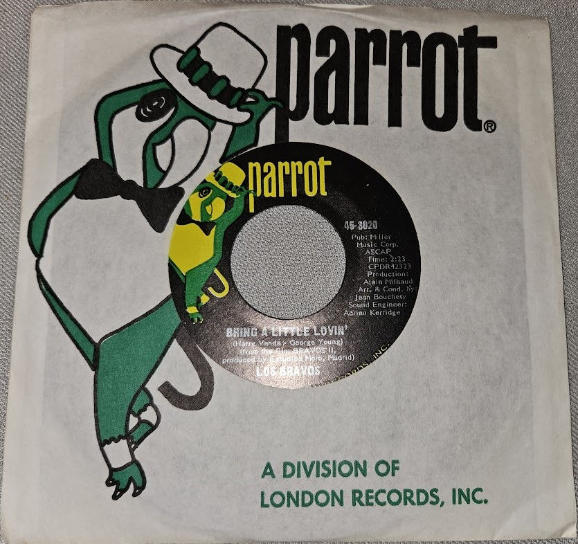 Los Bravos - Bring A Little Lovin' (7", Single, Styrene) (Parrot)