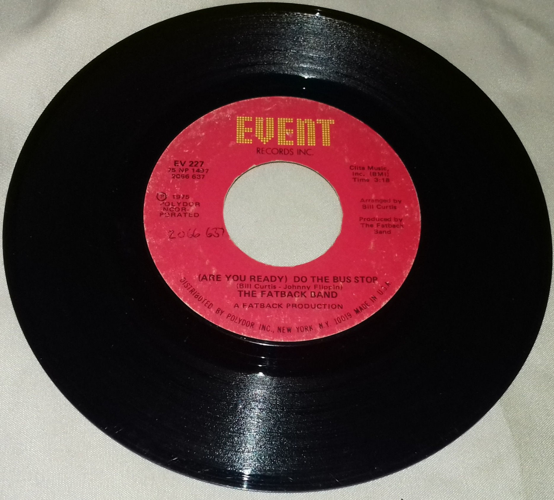 The Fatback Band - (Are You Ready) Do The Bus Stop / Gotta Learn How To Dance (7