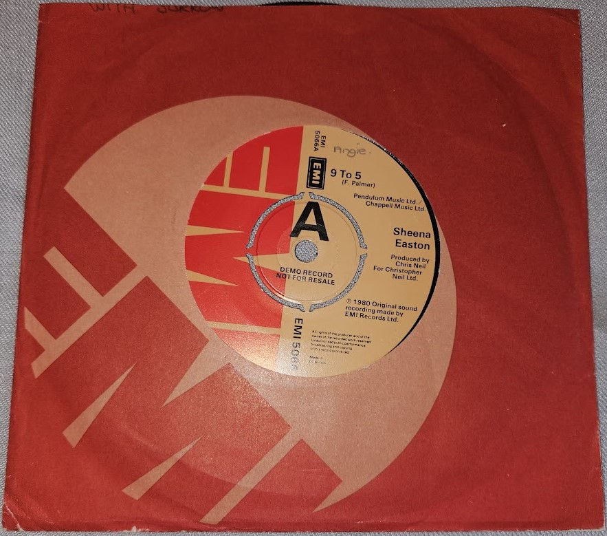 Sheena Easton - 9 To 5 (7", Promo) (EMI)