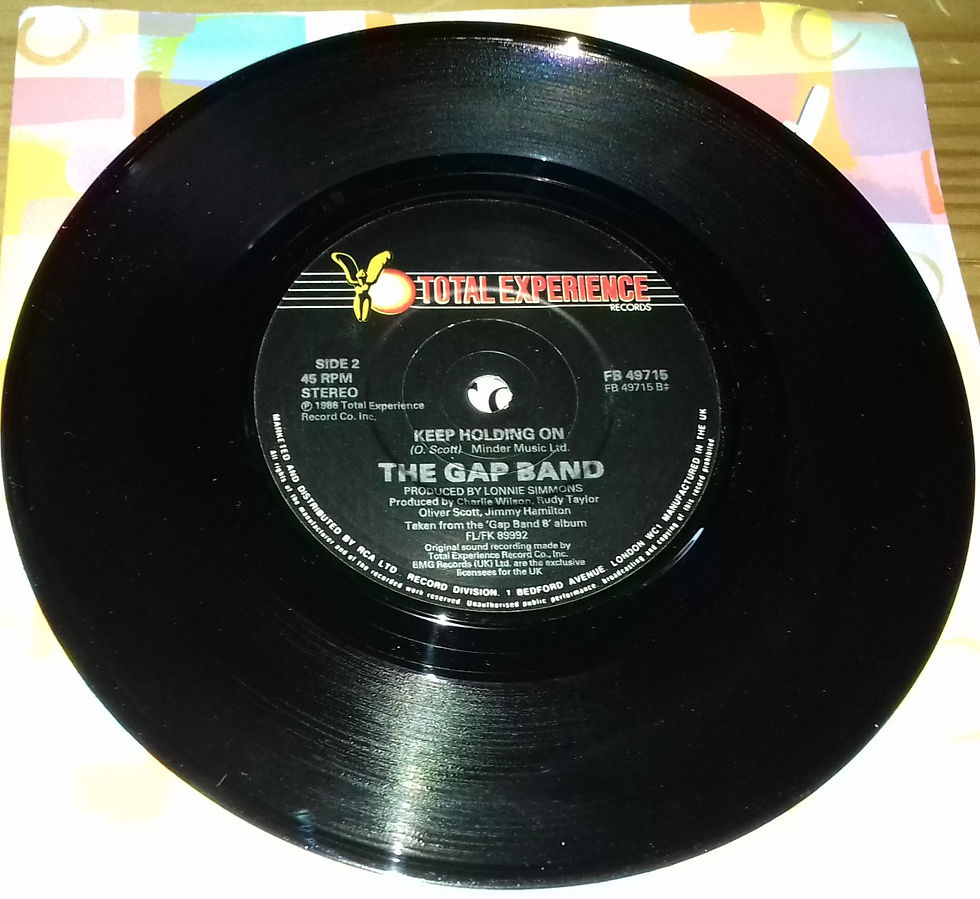 ภาพขนาดย่อ: The Gap Band - Going In Circles (7", Single) (Total Experience Records)