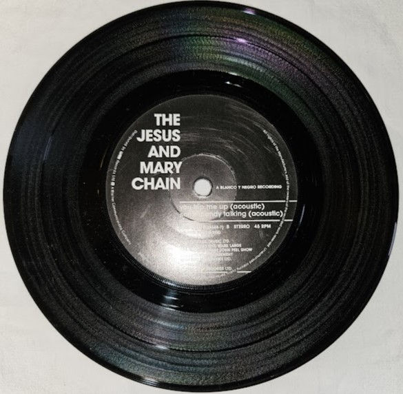 Miniature : The Jesus And Mary Chain - Some Candy Talking E.P. (2x7", EP, PRS) (Blanco Y Neg
