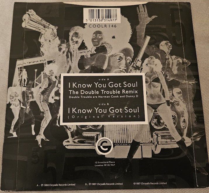 Thumbnail: Eric B & Rakim* - I Know You Got Soul (The Double Trouble Remix) (7", Single) (C