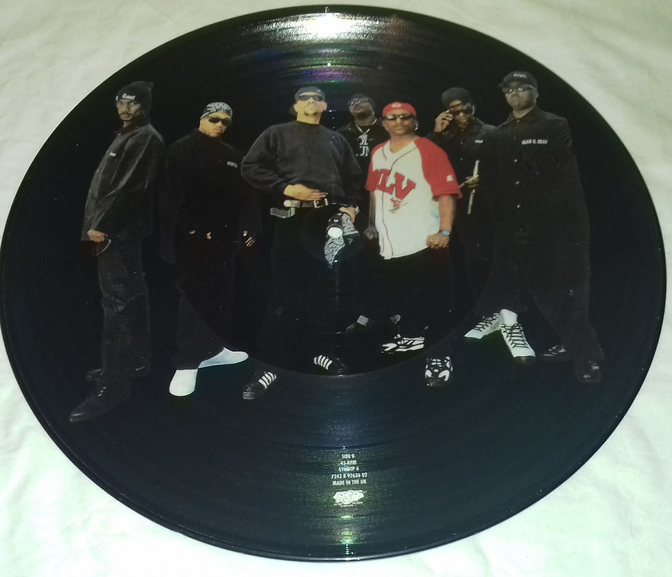 Miniature : Body Count  - Born Dead (12", Single, Pic) (Rhyme $yndicate Records, Virgin)
