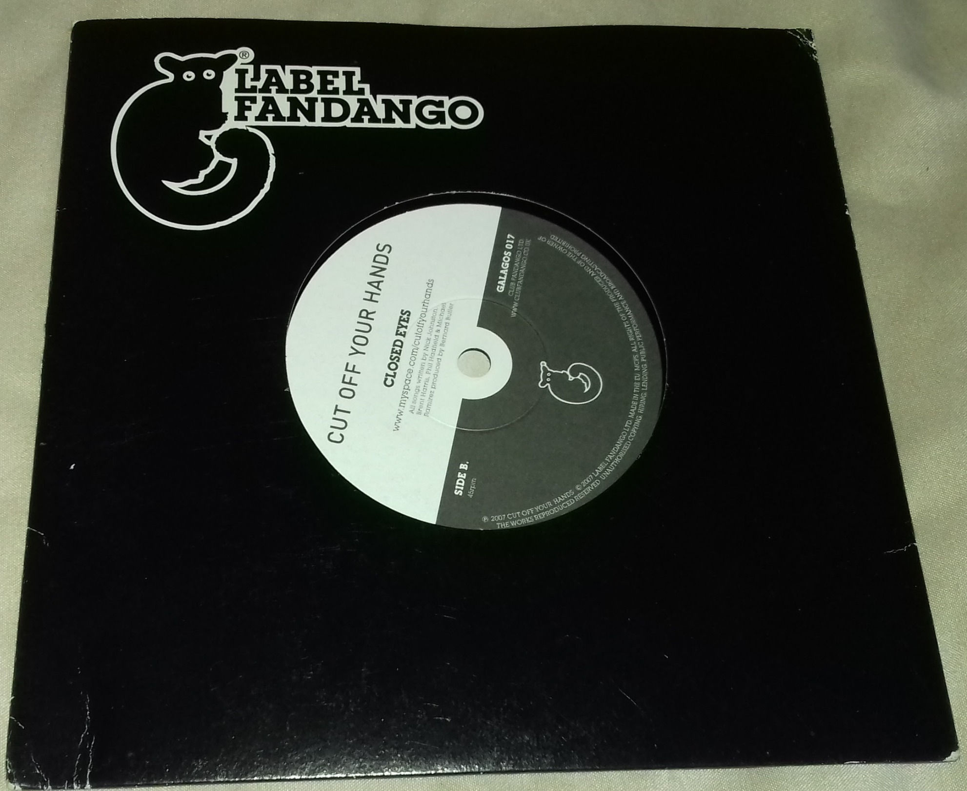 Cut Off Your Hands - Still Fond (7", Single) (Label Fandango)
