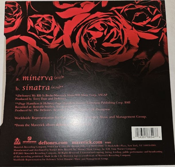 Thumbnail: Deftones - Minerva (7", Single) (Maverick)
