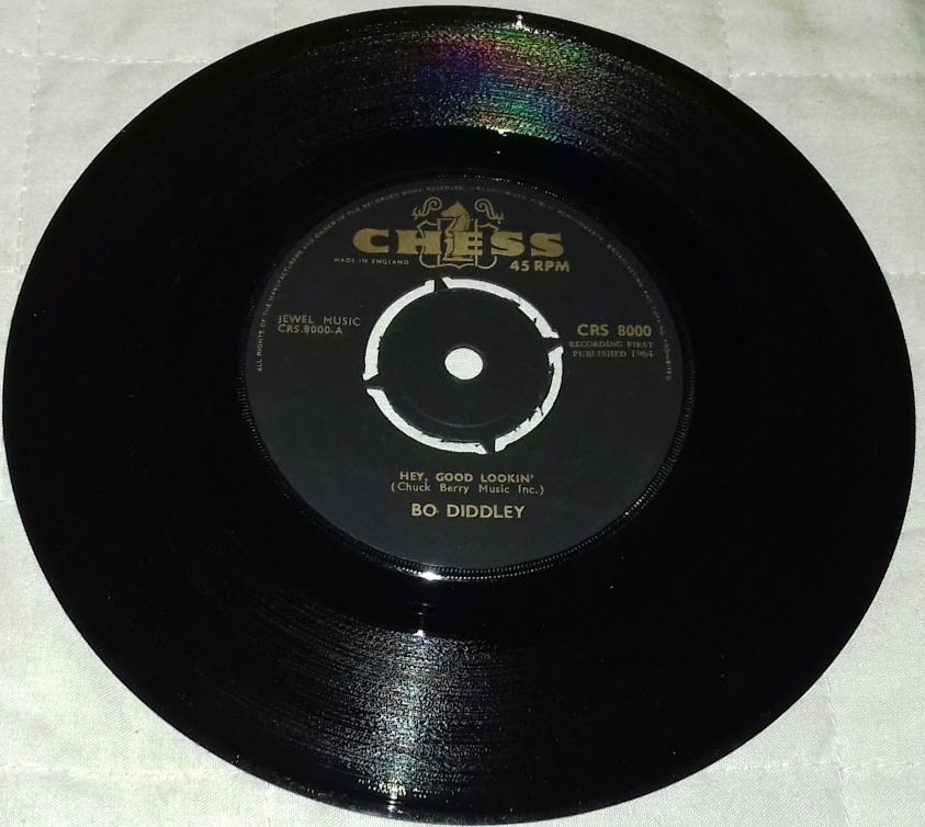 Bo Diddley - Hey, Good Lookin' (7", Single) (Chess)
