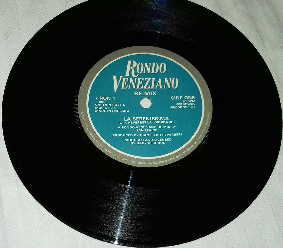 Rondo Veneziano* - La Serenissima (Theme From Venice In Peril) (7", Re-) (Ferro