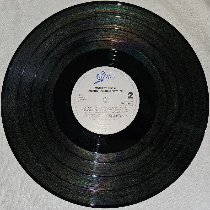 תמונה ממוזערת: Mother's Finest - Another Mother Further (LP, Album, RE) (Epic, Epic)