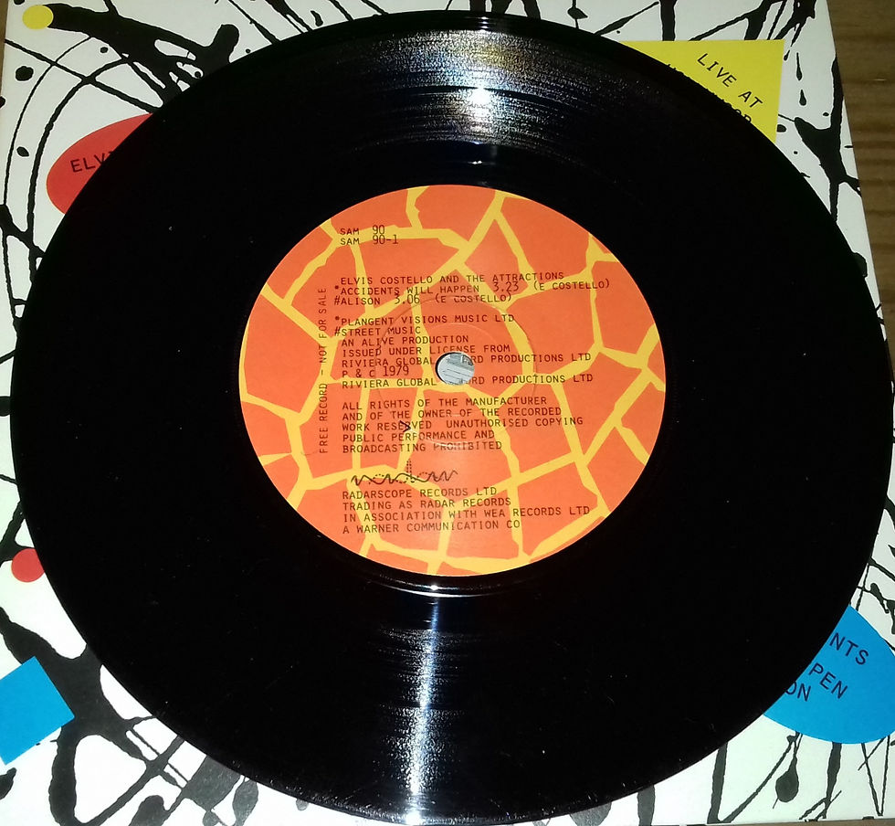 Miniature : Elvis Costello And The Attractions* - Armed Forces (LP, Album, Fol + 7", EP) (Ra