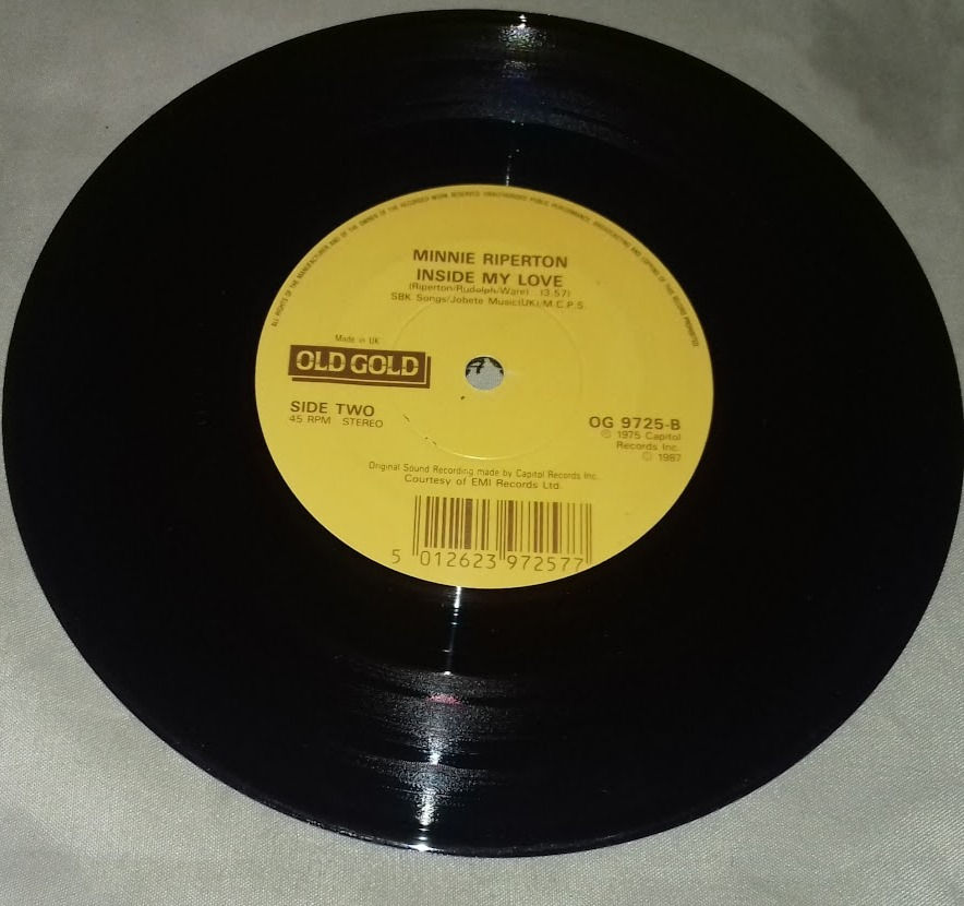 Miniature : Minnie Riperton - Lovin' You (7") (Old Gold (2))