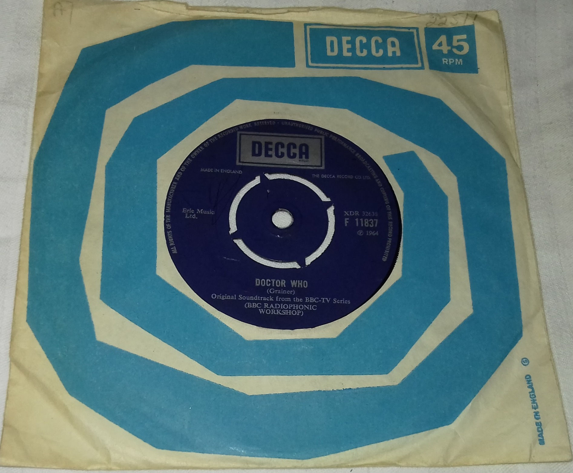 BBC Radiophonic Workshop / Brenda And Johnny - Doctor Who / This Can't Be Love