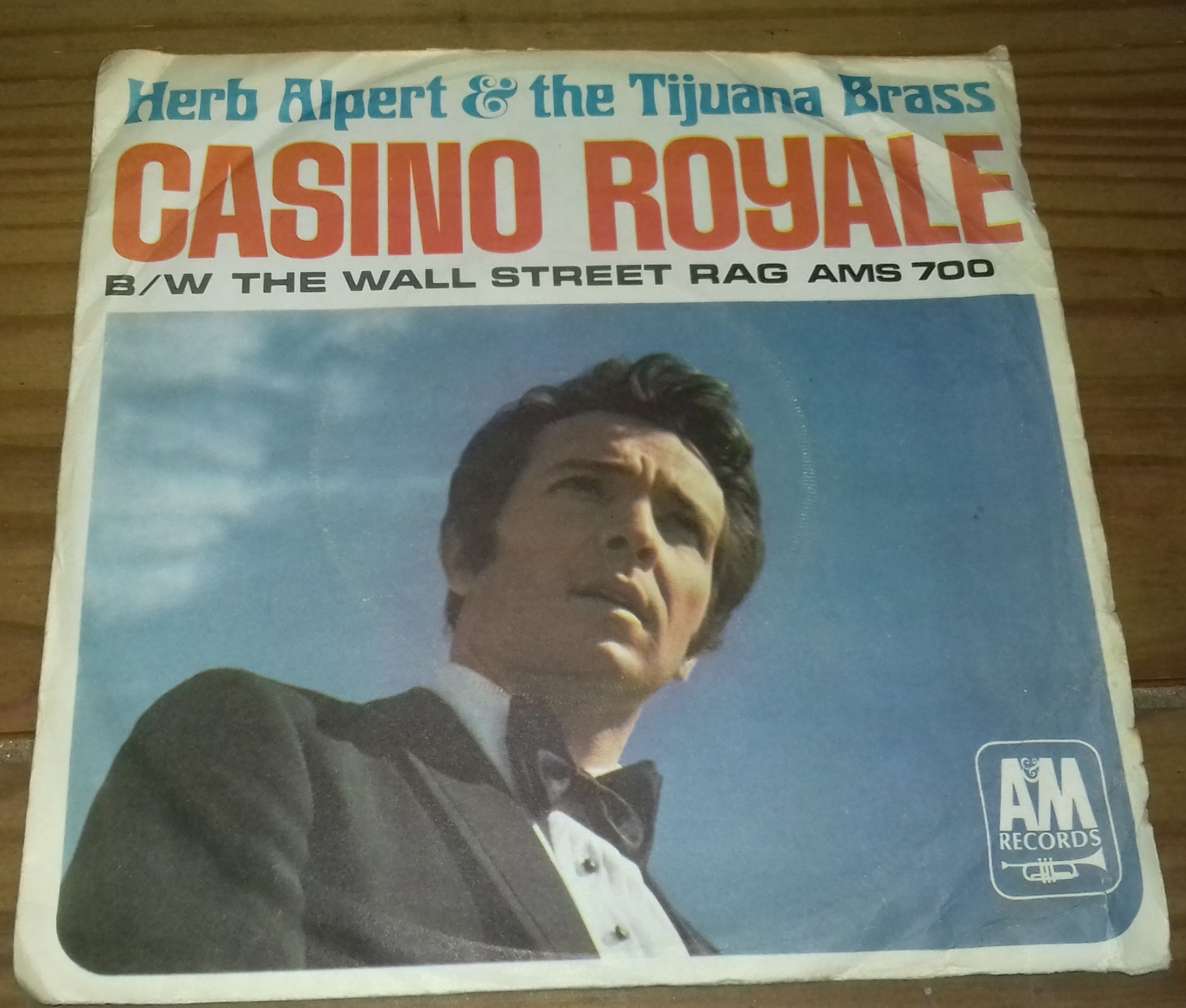 Herb Alpert & The Tijuana Brass - Casino Royale / The Wall Street Rag (7", Singl