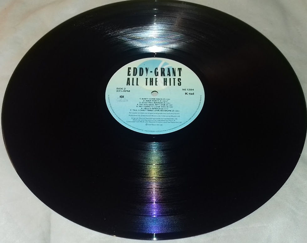 Miniatyrbild: Eddy Grant - All The Hits (LP, Comp) (K-Tel)
