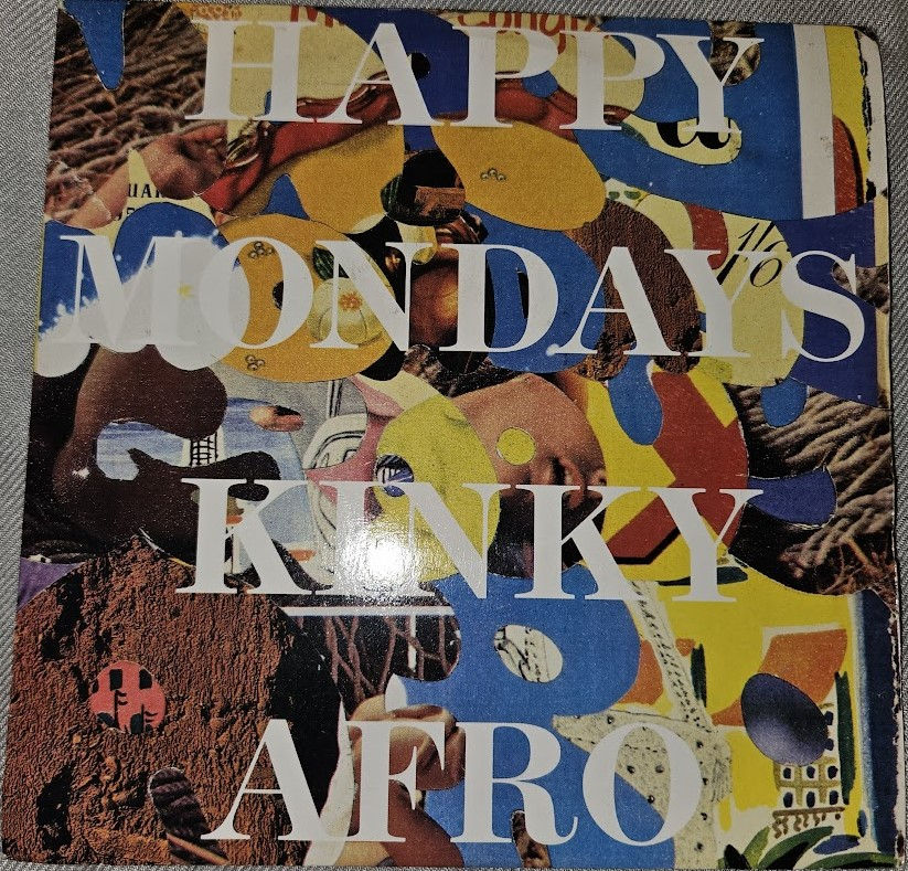 Happy Mondays - Kinky Afro (7", Single, Pap) (Factory)