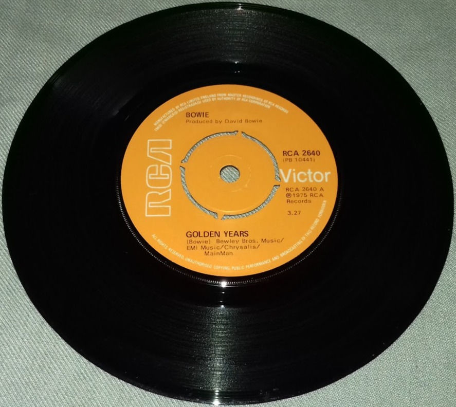 David Bowie* - Golden Years (7", Single) (RCA Victor, RCA Victor)