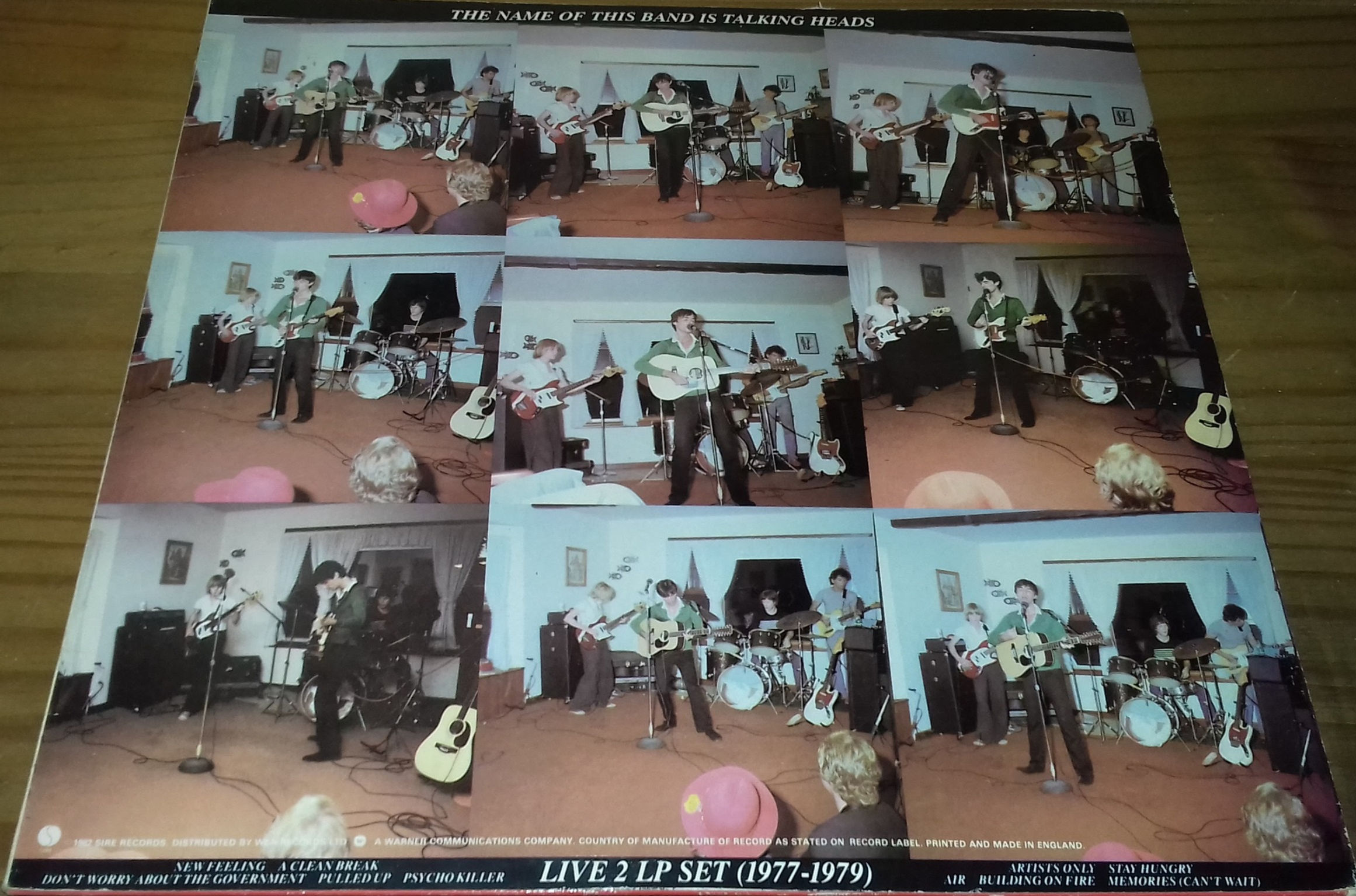 Talking Heads - The Name Of This Band Is Talking Heads (2xLP, Album) (Sire, Sire