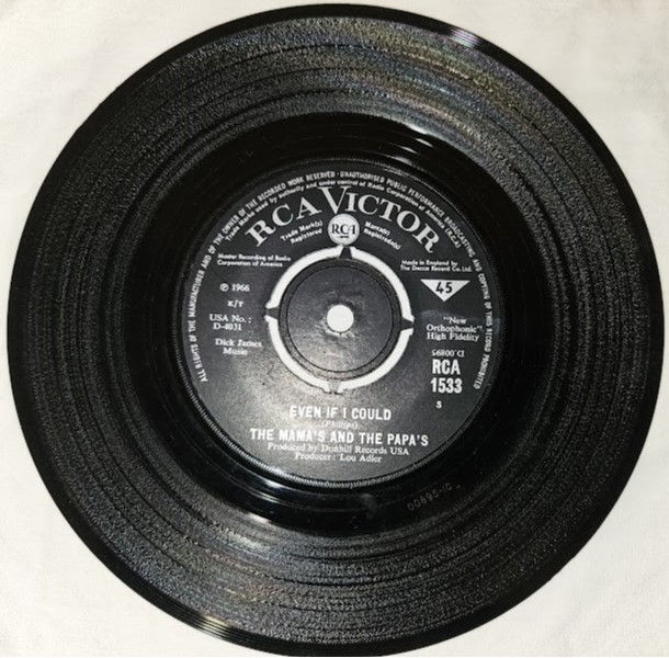 サムネイル： The Mama's And The Papa's* - I Saw Her Again (7", Single) (RCA Victor)