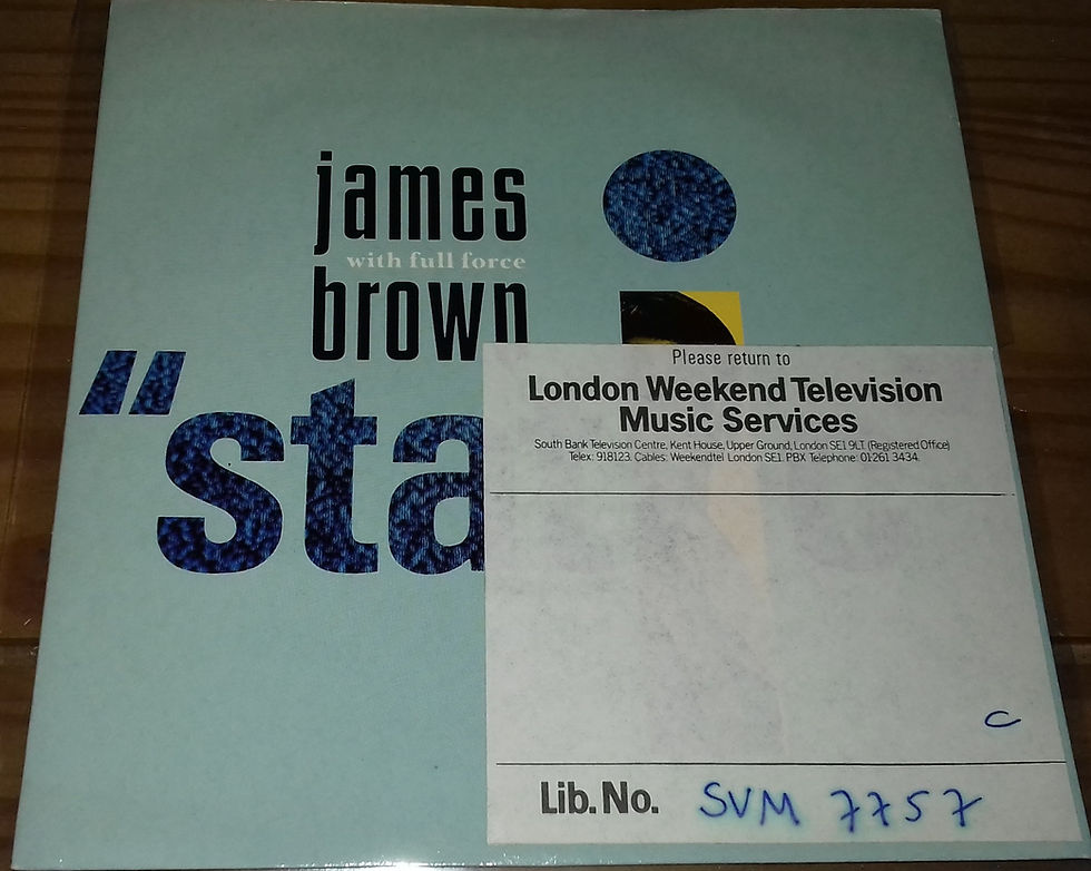 James Brown - Static (7", Single) (Scotti Bros. Records, Scotti Bros. Records)
