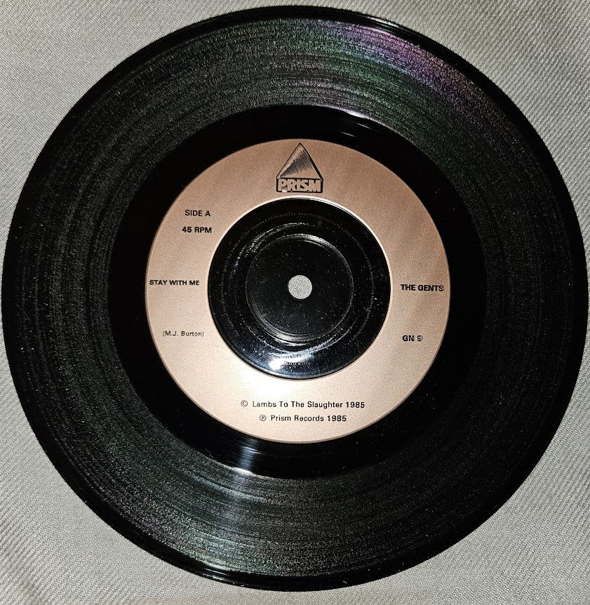 The Gents - Stay With Me (7") (Prism Records (4))