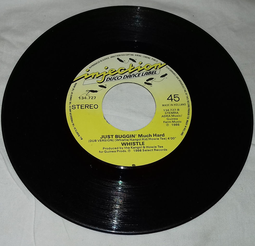 Miniaturbild: Whistle - Just Buggin' (7", Single) (Injection Disco Dance Label)