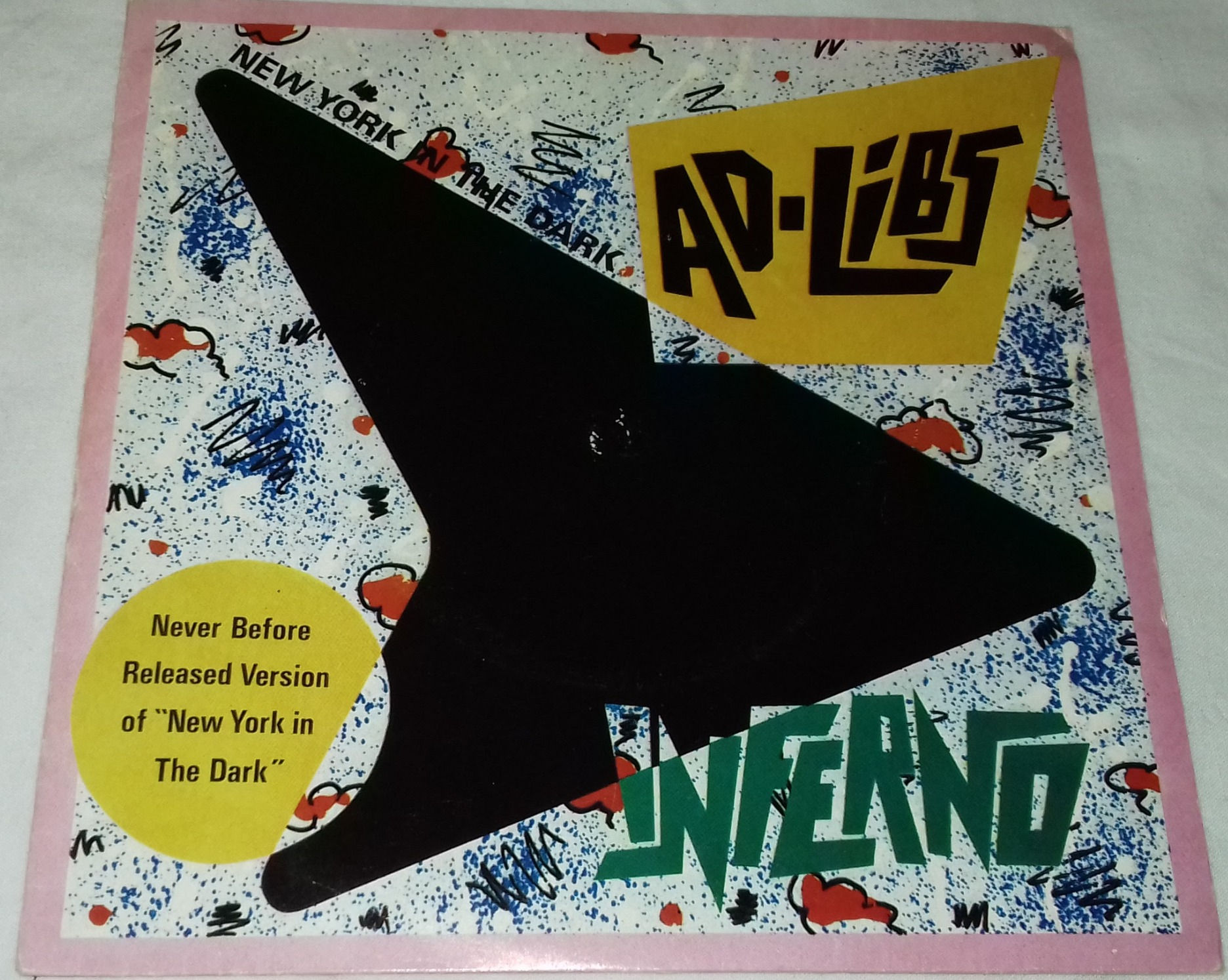 The Ad Libs - New York In The Dark / The Boy From New York City (7", Gre) (Infer