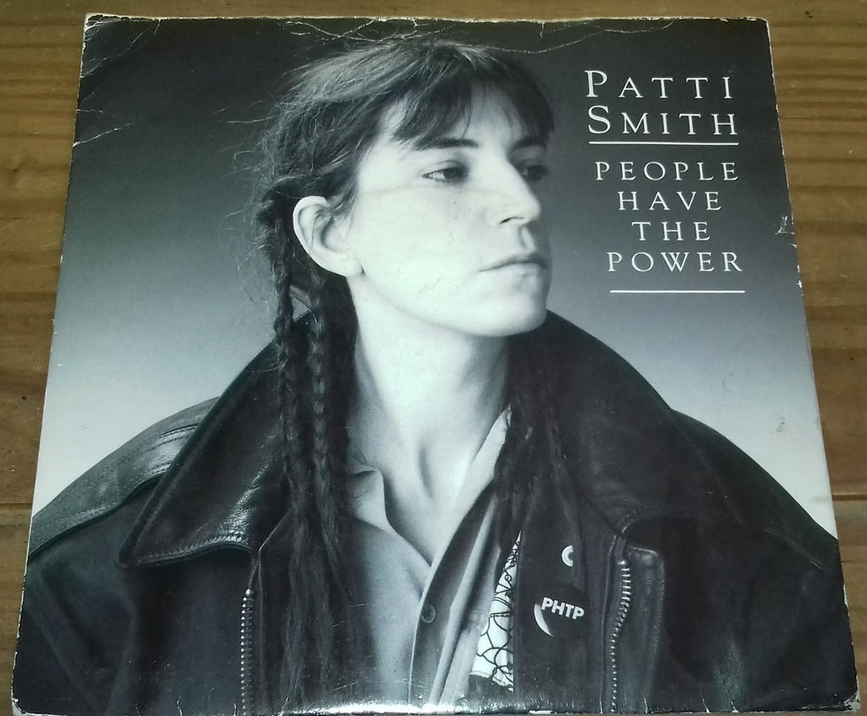 Patti Smith - People Have The Power (7", Single) (Arista)