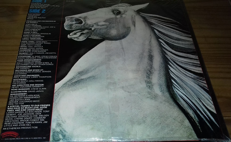 Miniatyrbild: Stallion  - Stallion (LP, Album) (Casablanca)