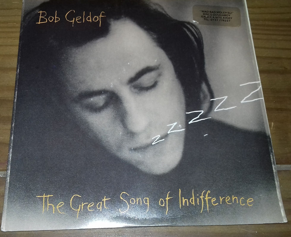 Bob Geldof - The Great Song Of Indifference (7", Single, Sil) (Mercury, Mercury)