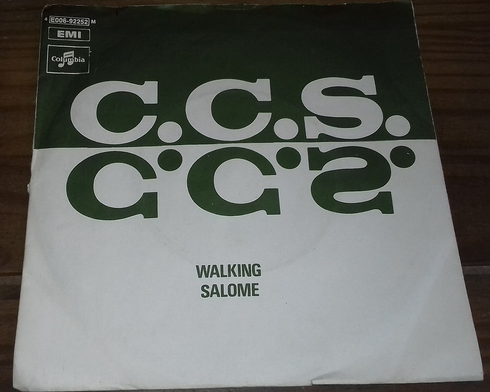 C.C.S.* - Walking / Salome (7", Single) (Columbia, Columbia, Columbia)