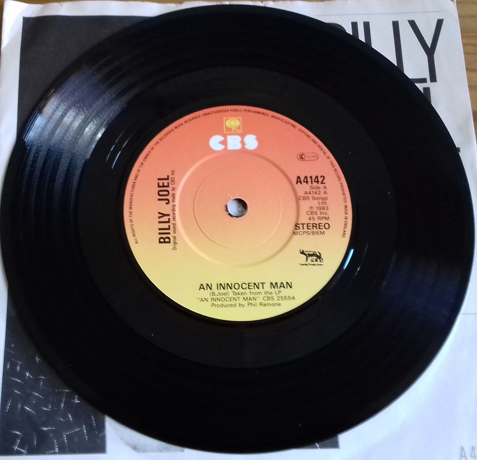 Miniaturbild: Billy Joel - An Innocent Man (7", Single, Sun) (CBS)