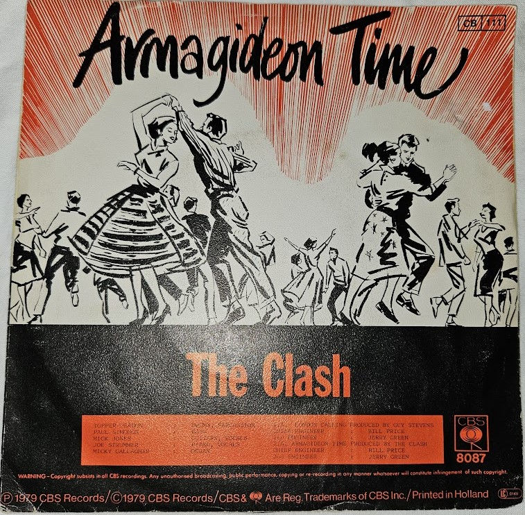 Thumbnail: The Clash - London Calling / Armagideon Time (7", Single, Sol) (CBS)