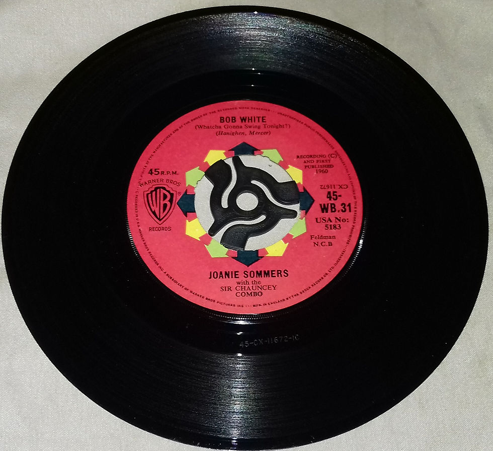 Thumbnail: Joanie Sommers with the Sir Chauncey Combo* - Ruby-Duby-Du / Bob White (Whatcha