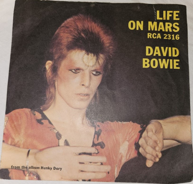 David Bowie - Life On Mars (7", Single, Sol) (RCA Victor)