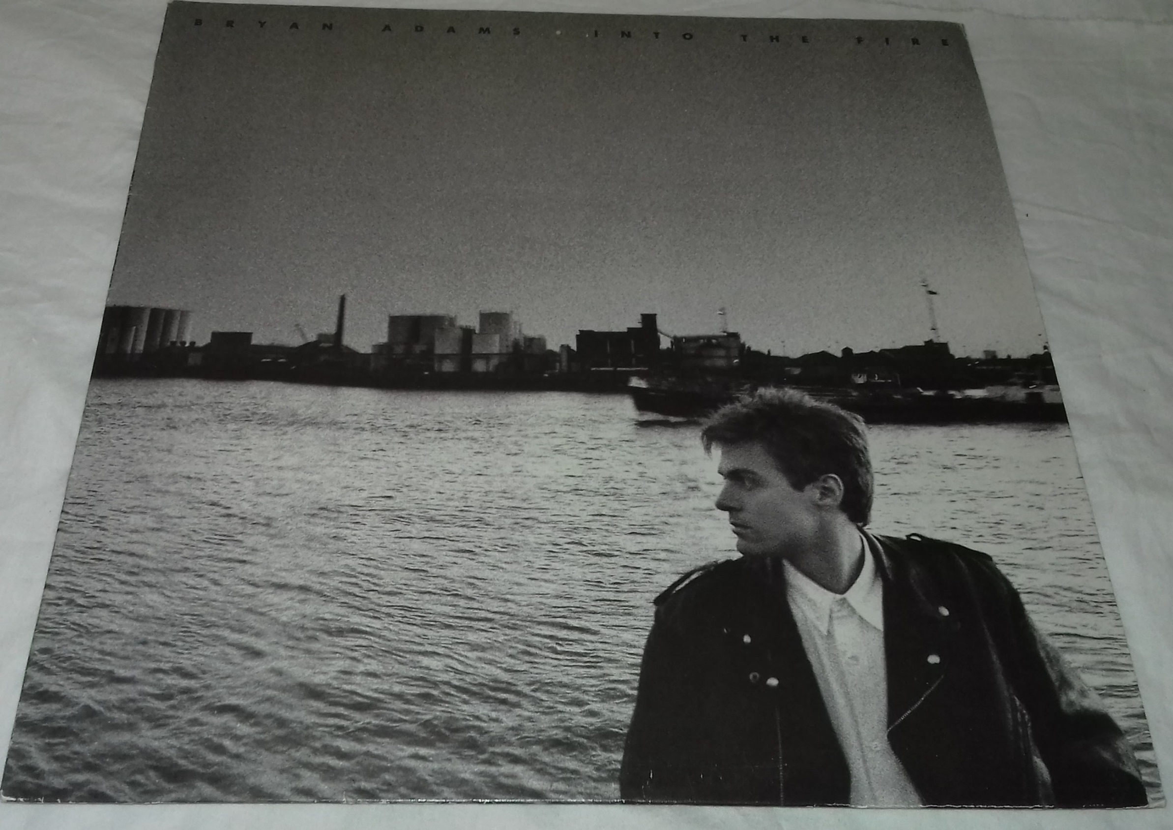 Bryan Adams - Into The Fire (LP, Album) (A&M Records)
