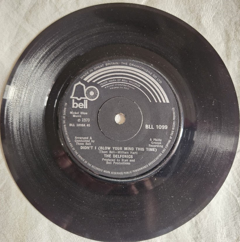 The Delfonics - Didn't I (Blow Your Mind This Time) (7", Single, Ori) (Bell Reco