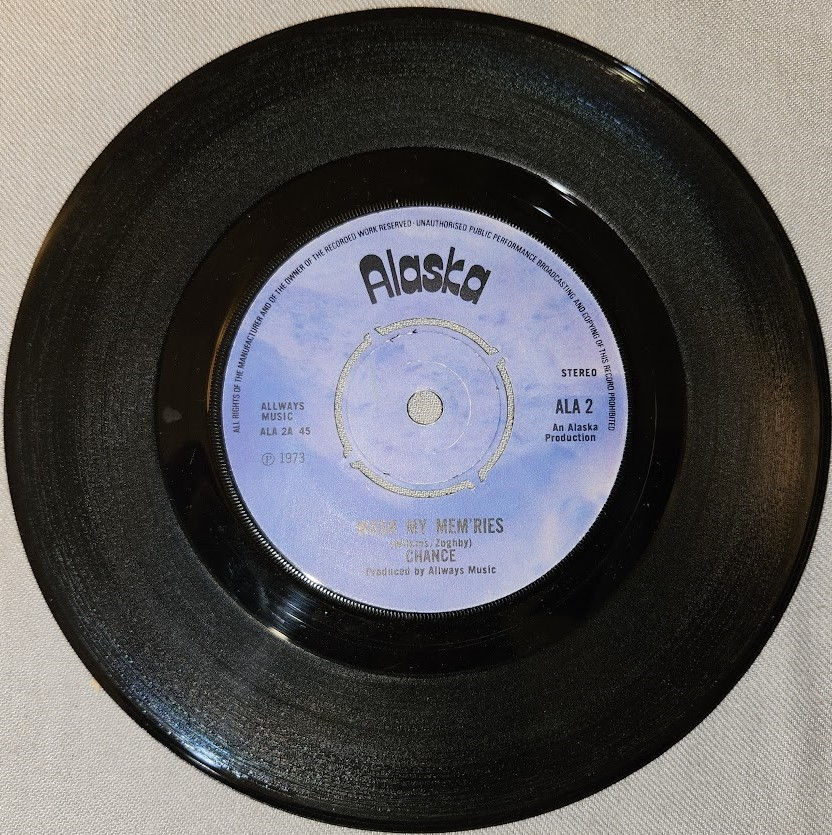 Chance - Wash My Mem'ries (7") (Alaska)