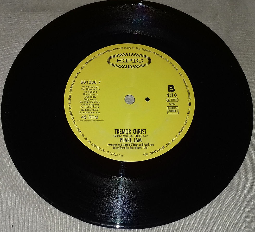 Miniatura: Pearl Jam - Spin The Black Circle (7", Single) (Epic, Epic)