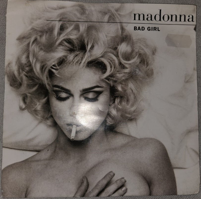 Madonna - Bad Girl (7", Single) (Maverick, Sire, Warner Bros. Records)
