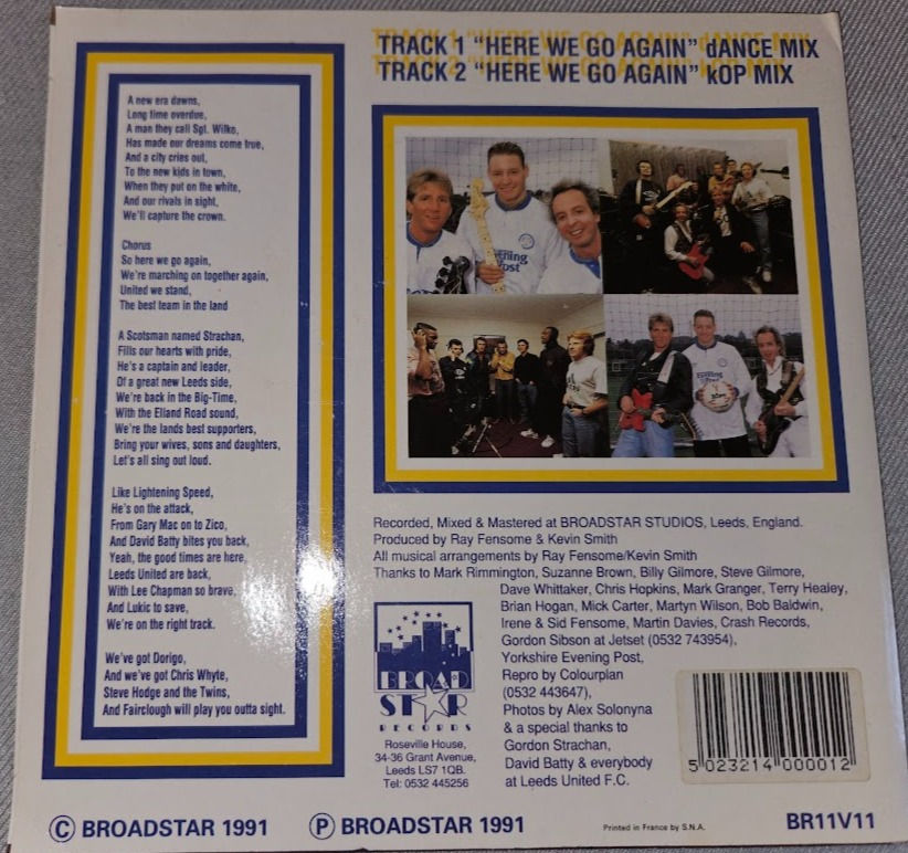 Miniatura: The Hot Shots - Here We Go Again (7") (Broadstar)